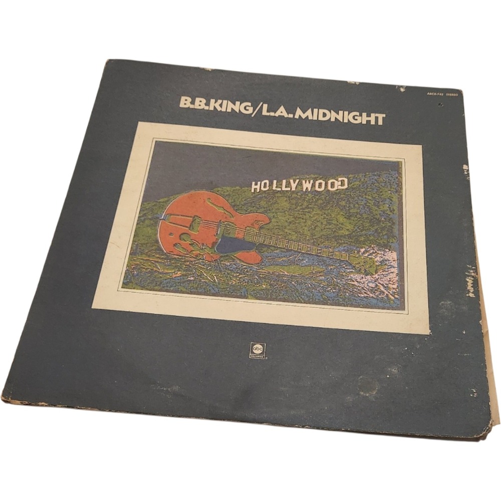 B.B. King L.A. Midnight Vinyl LP Album 1972 ABC Records ABCX-743 Stereo